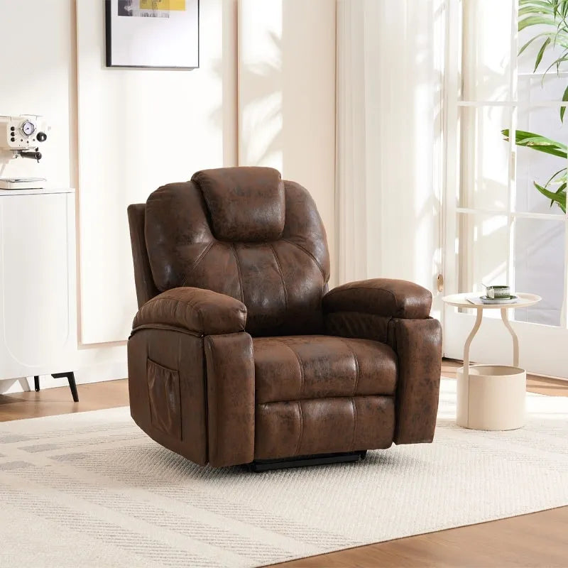 Power Lift Recliner Chair with Massage, Heat & USB Port – Wide Seat, 110–150° Recline