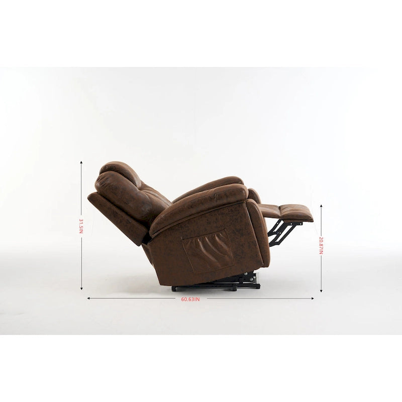 Power Lift Recliner Chair with Massage, Heat & USB Port – Wide Seat, 110–150° Recline