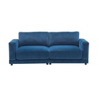 81" Modern Upholstery Sofa Loveseat with Square Arms