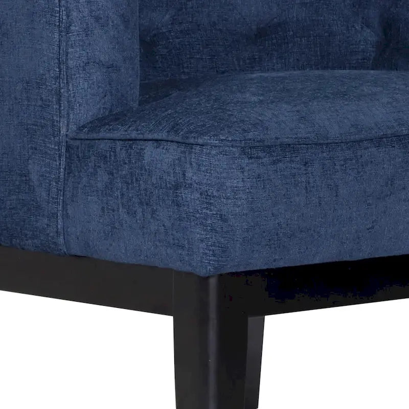 Fabric or Faux Leather Tufted Accent Chair (Set of 2)