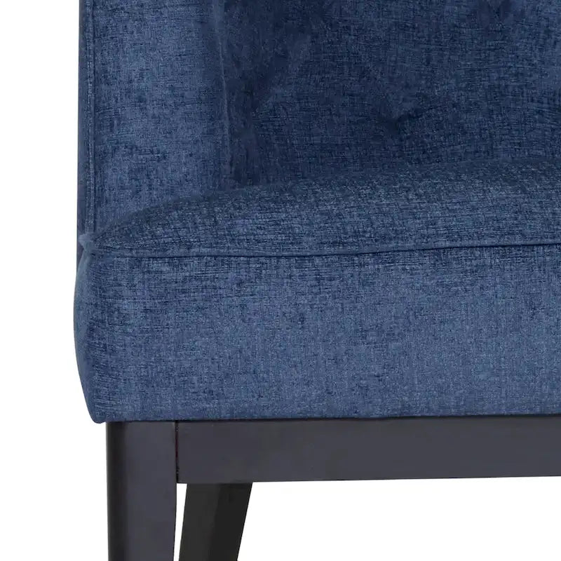 Fabric or Faux Leather Tufted Accent Chair (Set of 2)
