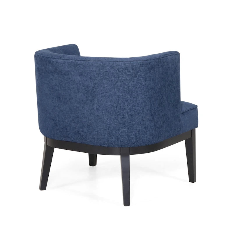 Fabric or Faux Leather Tufted Accent Chair (Set of 2)