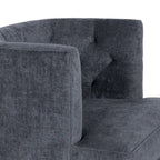 Fabric or Faux Leather Tufted Accent Chair (Set of 2)