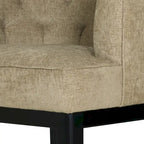 Fabric or Faux Leather Tufted Accent Chair (Set of 2)