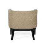 Fabric or Faux Leather Tufted Accent Chair (Set of 2)