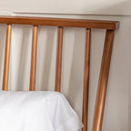 Solid Wood Spindle Platform Bed