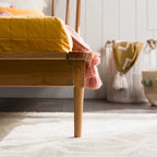 Solid Wood Spindle Platform Bed