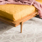 Solid Wood Spindle Platform Bed