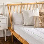 Solid Wood Spindle Platform Bed