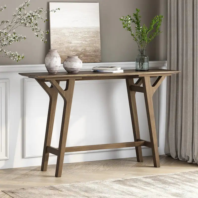 Divo Rubberwood Console Table by 