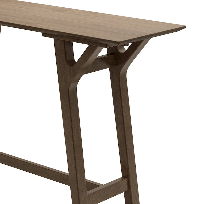 Rubberwood Console Table