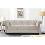 Velvet Chesterfield Sofa