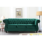 Velvet Chesterfield Sofa