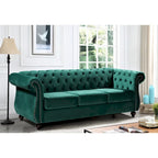 Velvet Chesterfield Sofa