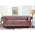 Velvet Chesterfield Sofa