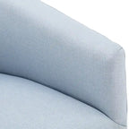 Skirted Fabric Swivel Accent Chair – 360° Swivel, Pocket Spring Seat, 30.5W x 31.75D x 29.5H in