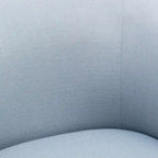 Skirted Fabric Swivel Accent Chair – 360° Swivel, Pocket Spring Seat, 30.5W x 31.75D x 29.5H in