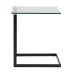 Stainless Steel/ Glass End Table