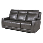 Newport Power Top Grain Leather Reclining Sofa