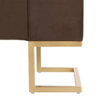 Velvet Storage Bench with Flip-Top Lid
