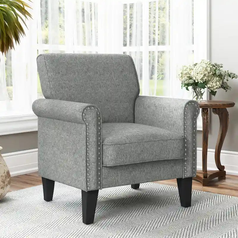  Herve Rolled Arm Chair