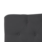 Button Tufted Upholstered Headboard, Height Adjustable Headboards, Bed Backboard Premium Padded Fabric Headboard