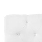 Button Tufted Upholstered Headboard, Height Adjustable Headboards, Bed Backboard Premium Padded Fabric Headboard