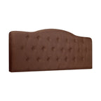 Button Tufted Upholstered Headboard, Height Adjustable Headboards, Bed Backboard Premium Padded Fabric Headboard