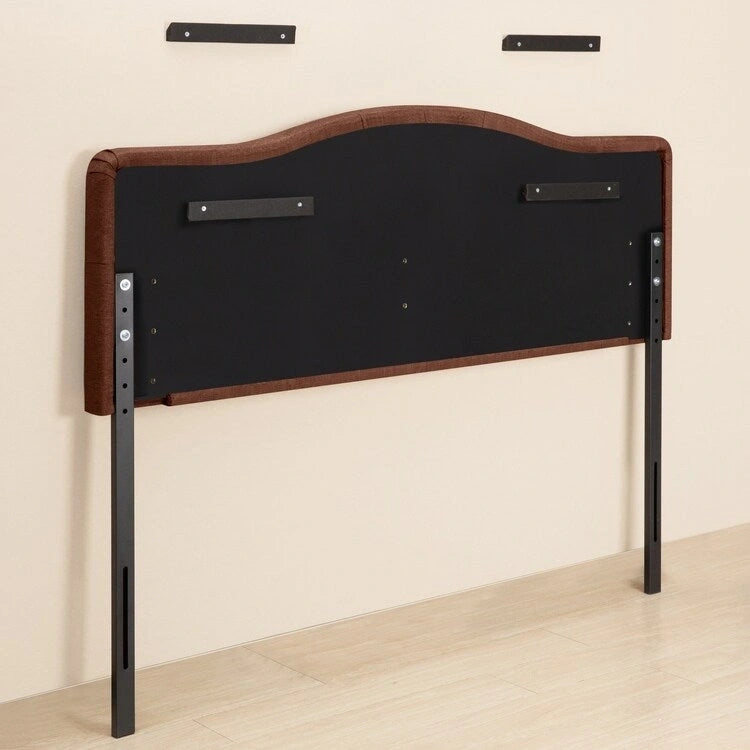 Button Tufted Upholstered Headboard, Height Adjustable Headboards, Bed Backboard Premium Padded Fabric Headboard