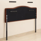 Button Tufted Upholstered Headboard, Height Adjustable Headboards, Bed Backboard Premium Padded Fabric Headboard