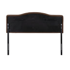 Button Tufted Upholstered Headboard, Height Adjustable Headboards, Bed Backboard Premium Padded Fabric Headboard