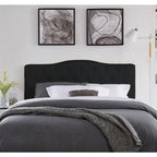 Button Tufted Upholstered Headboard, Height Adjustable Headboards, Bed Backboard Premium Padded Fabric Headboard