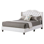 Jewel Tufted Upholstered Bed