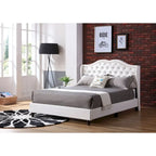 Jewel Tufted Upholstered Bed