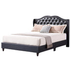 Jewel Tufted Upholstered Bed