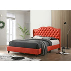 Jewel Tufted Upholstered Bed