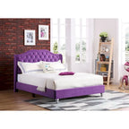 Jewel Tufted Upholstered Bed