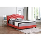 Jewel Tufted Upholstered Bed