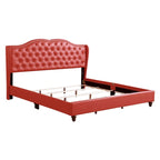 Jewel Tufted Upholstered Bed