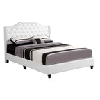 Jewel Tufted Upholstered Bed