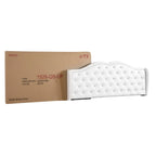 Jewel Tufted Upholstered Bed