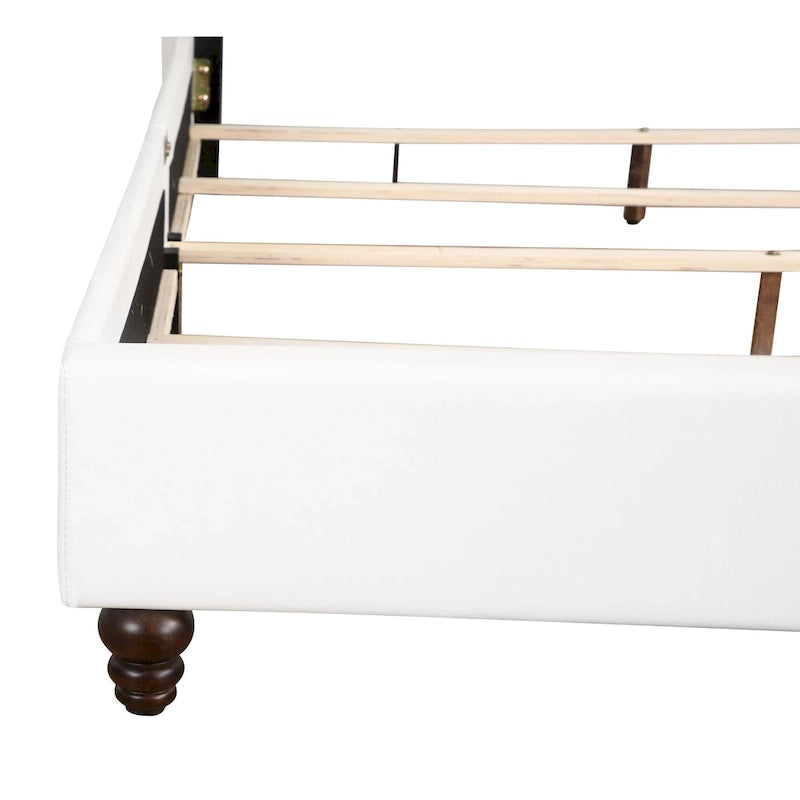 Jewel Tufted Upholstered Bed