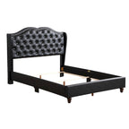 Jewel Tufted Upholstered Bed