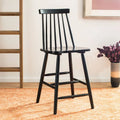 24-inch Spindle Counter Stool – Rubberwood Frame, Set of 2 | 18W x 21D x 39H in