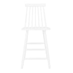 24-inch Spindle Counter Stool – Rubberwood Frame, Set of 2 | 18W x 21D x 39H in
