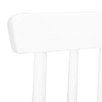 24-inch Spindle Counter Stool – Rubberwood Frame, Set of 2 | 18W x 21D x 39H in