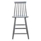 24-inch Spindle Counter Stool – Rubberwood Frame, Set of 2 | 18W x 21D x 39H in