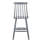 24-inch Spindle Counter Stool – Rubberwood Frame, Set of 2 | 18W x 21D x 39H in