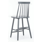 24-inch Spindle Counter Stool – Rubberwood Frame, Set of 2 | 18W x 21D x 39H in