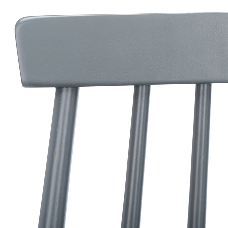 24-inch Spindle Counter Stool – Rubberwood Frame, Set of 2 | 18W x 21D x 39H in